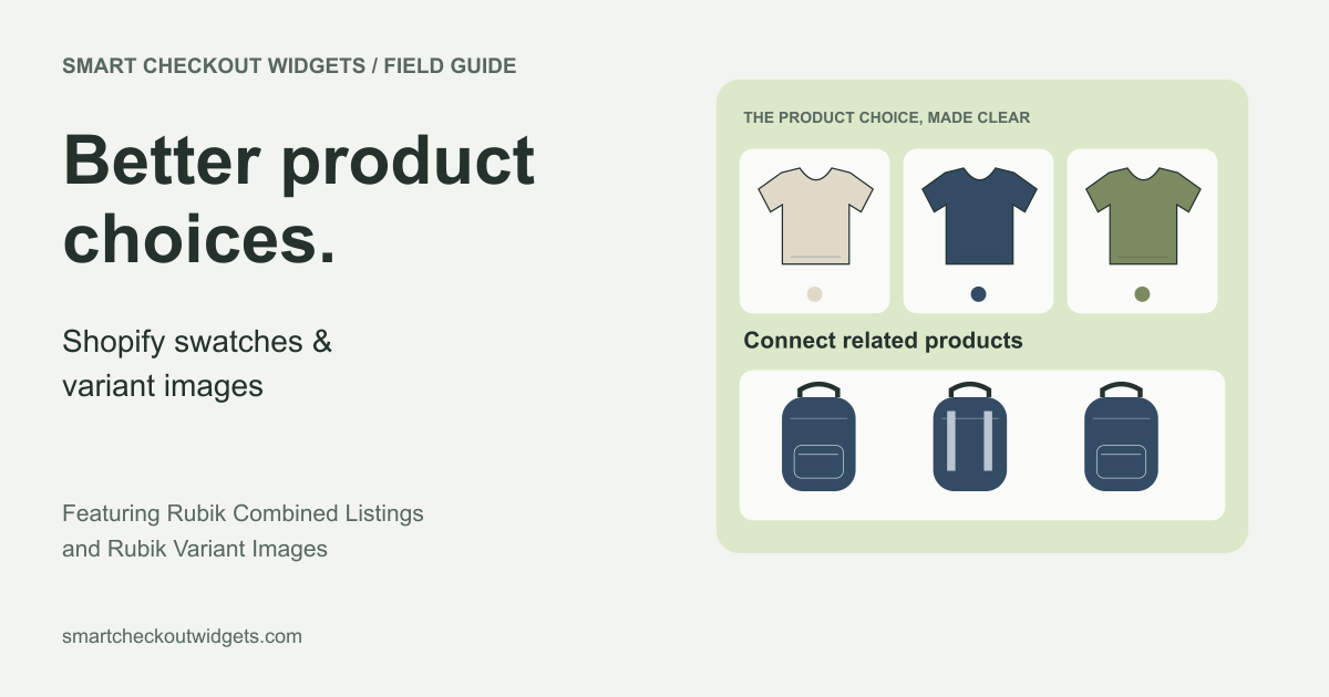 Linked product colours and matching variant images